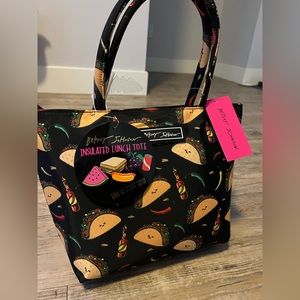 Betsey Johnson Satchel Lunch Tote